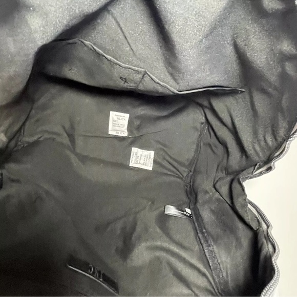 INC Backpack Grey Adjustable Strap Zip Pockets Large Spacious Ava New - Picture 7 of 11